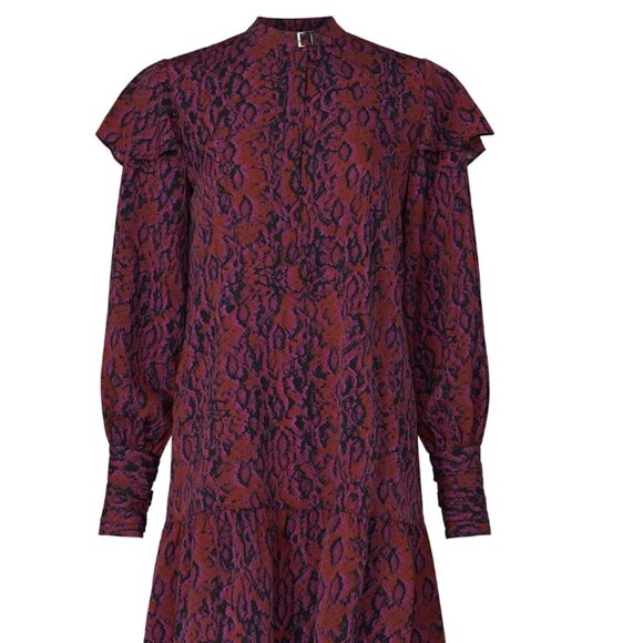 Edgy Koché CollectivePython Buckle Dress, Size 34 - Picture 9 of 11